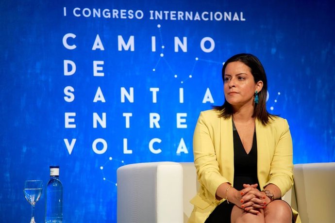 La consejera de Turismo, Industria y Comercio del Gobierno de Canarias, Yaiza Castilla