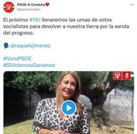 Raquel Sánchez anima a "llenar las urnas de votos socialistas" el domingo en Andalucía