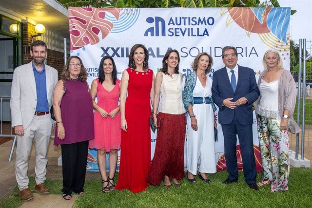 XXII Gala Solidaria Autismo Sevilla, celebrada en el Club Náutico Sevilla.