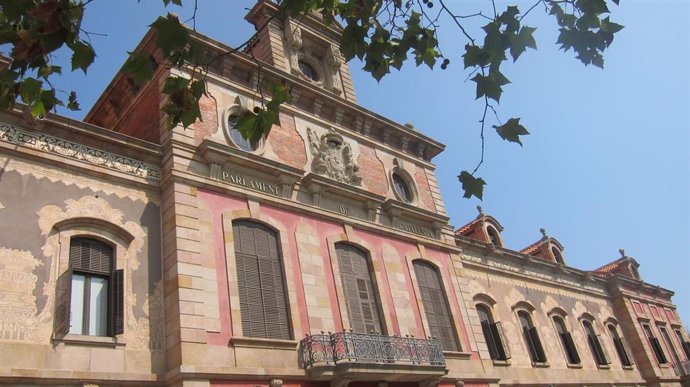 Imagen de archivo - Fachada del Parlament de Catalunya