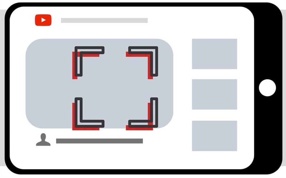 Represetnación gráfica de un vídeo subido a la plataforma YouTube.