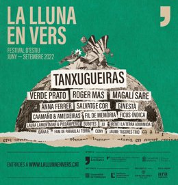 Cartel de la La Lluna en Vers 2022.