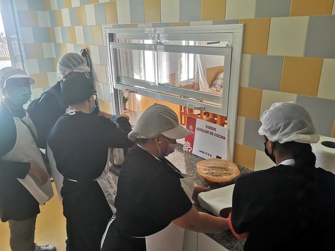 Cuso de Auxiliar de Cocina.