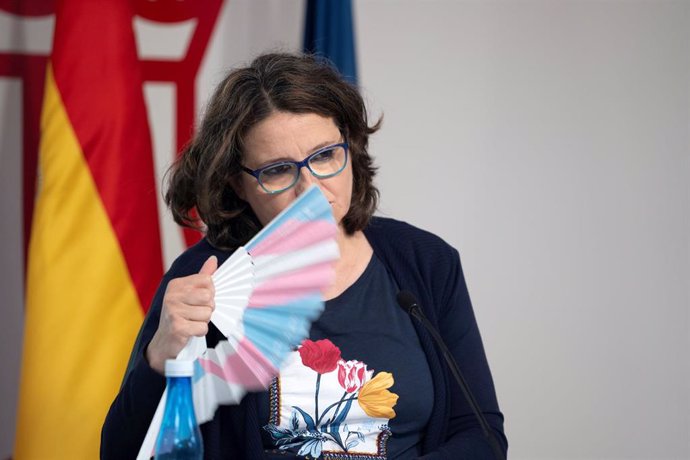 La vicepresidenta y portavoz del Consell, Mónica Oltra