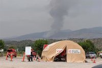 319 efectivos de la UME trabajan en los incendios de Artesa y Castellar de Ribera (Lleida)