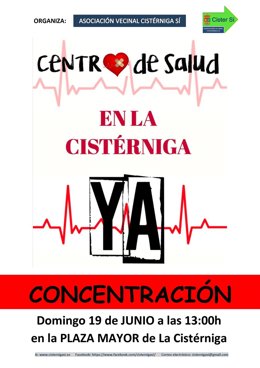 Cartel de la concentración.