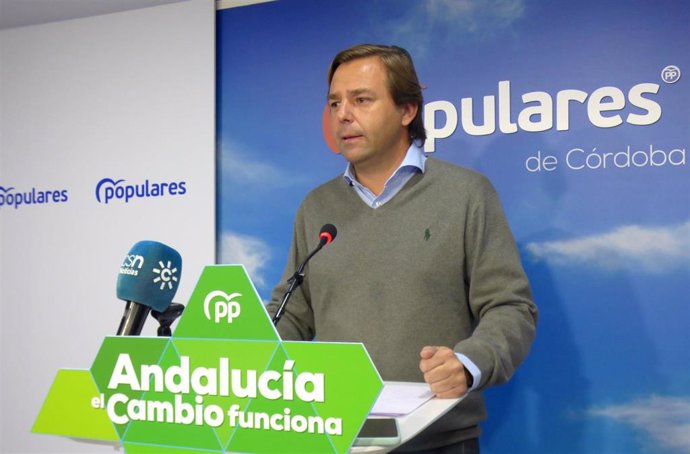 Archivo - El coordinador general del Partido Popular de Andalucía, Antonio Repullo.