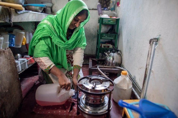 Muniwara Hameed, de 39 años, ex proveedora de comidas escolares