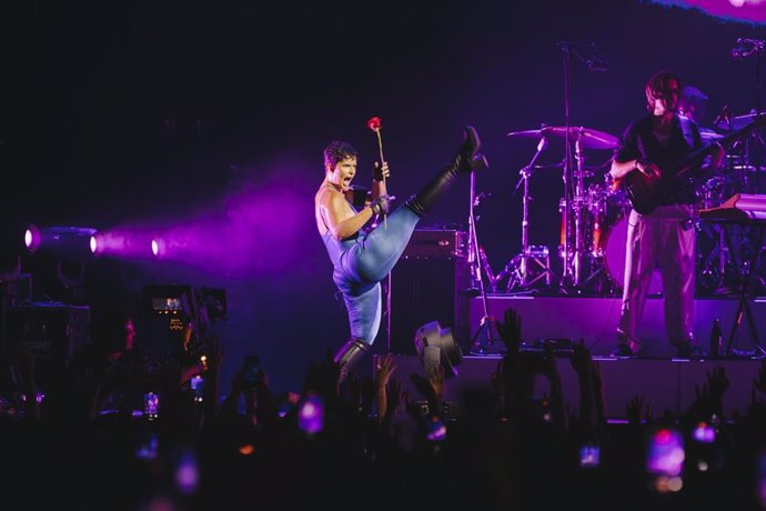 La cantante Nathy Peluso en la primera noche del Festival Sónar 2022 de Barcelona