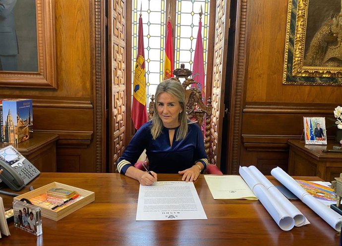 Archivo - La alcaldesa de Toledo, Milagros Tolón
