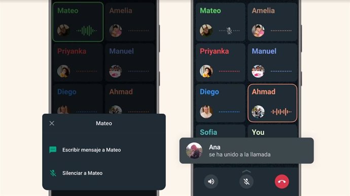 WhatsApp integra una serie de novedades destinadas a chats grupales