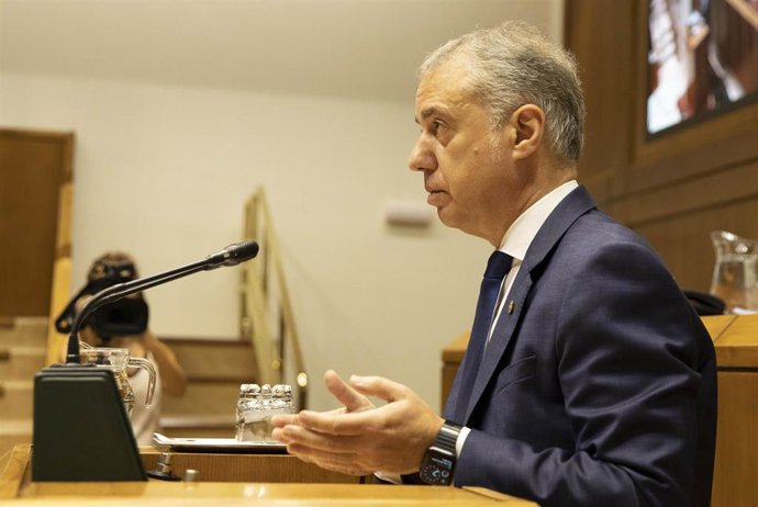 Urkullu, en el pleno de este viernes