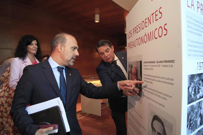 Archivo - Pablo Bellido, presidente de las Cortes de C-LM