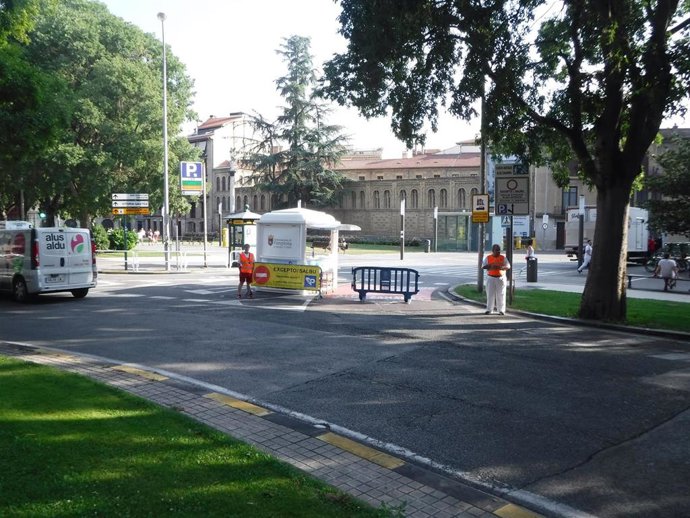 Imagen de archivo de naranjitos en San Fermín.
