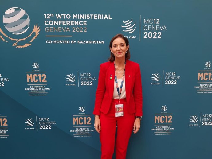 La ministra de Industria, Comercio y Turismo, Reyes Maroto