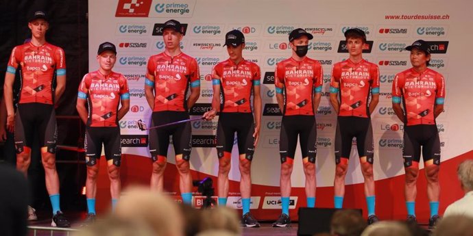 El equipo Bahrain Victorious abandona la Vuelta a Suiza por el coronavirus