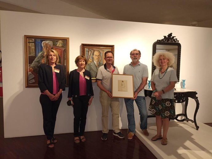 Donación del cuadro.