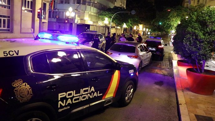 Imagen de un dispositivo policial