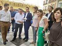 Reyes Maroto pide el voto al PSOE-A frente a "la única alternativa" de Moreno, que "es pactar" con Vox