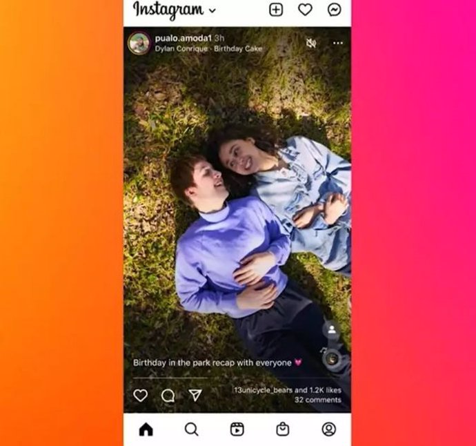 El nuevo 'feed' de Instagram