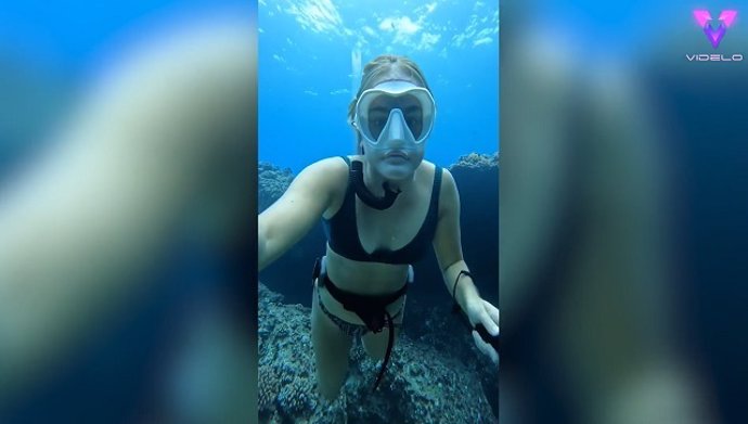 Estas buceadoras descubren una increíble sorpresa en el interior de una cueva submarina