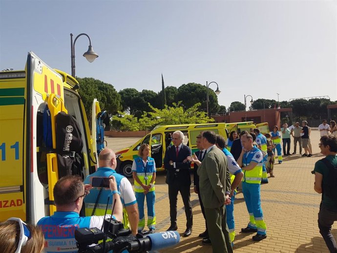 La Comunidad renueva la flota de recursos móviles de emergencia y urgencia del Summa con medios más seguros y puntero