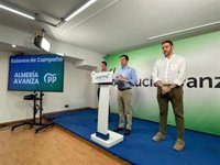 PP de Almería afronta la jornada electoral con "buenas sensaciones" pero advierte de que "no hay nada ganado"