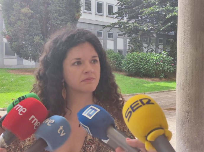 La coordinadora de Podemos Asturies, Sofía Castañón