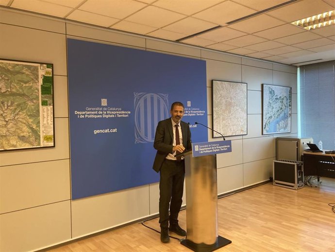 El secretario general de infraestructuras, Xavier Flores.