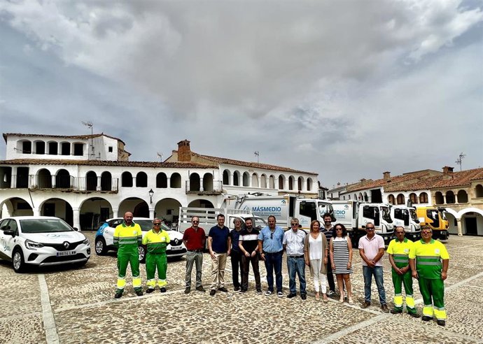 El Consorcio MásMedio adquiere cinco vehículos para la recogida de residuos en Tajo-Salor