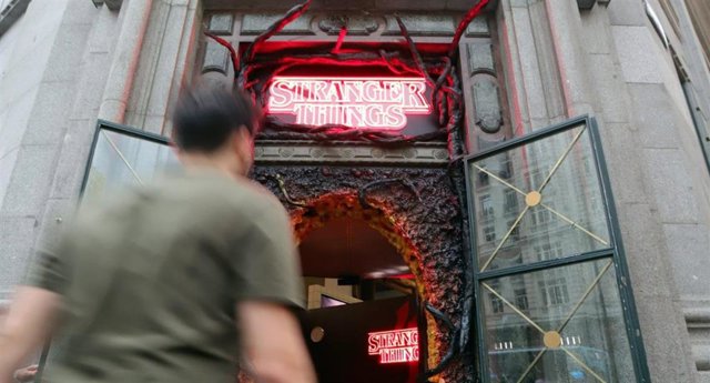 Entrada a The Lab, el espacio inmersivo de Stranger Things de Movistar+ y Netflix