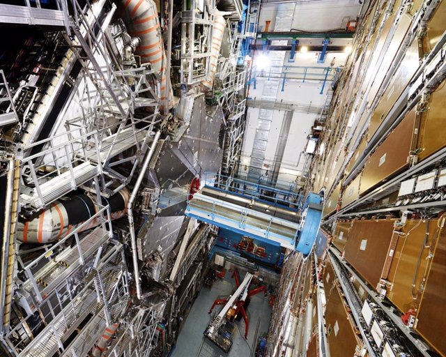 Archivo - Experimento ATLAS, uno de los alojados en el acelerador LHC