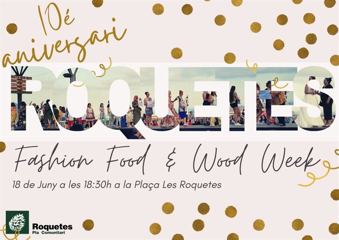 El barri de les Roquetes de Barcelona celebra aquest dissabte el 10 aniversari de la seva desfilada de moda.