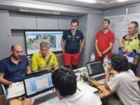 El fuego avanza desde Nonaspe hacia el embalse de Mequinenza y abarca unas 1.700 hectáreas