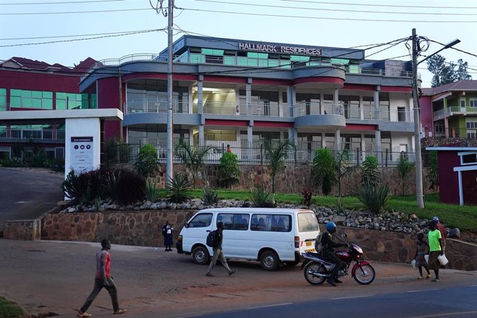 Uno de los hoteles en Kigali, la capital de Ruanda, donde las autoridades británicas tienen previsto alojar a los solicitantes de asilo