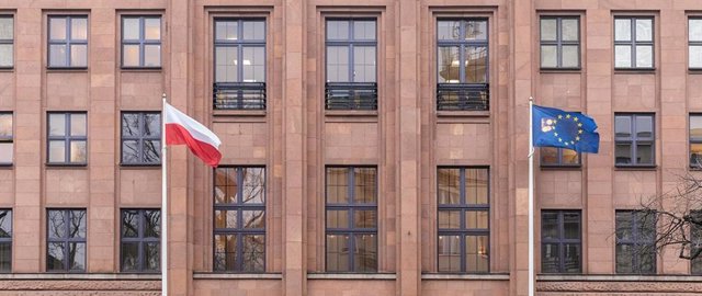 Edificio del polska Ministerio de Exteriores Polonia
