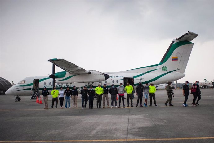 Acusados en el asesinato del fiscal paraguayo Marcelo Pecci en Bogotá, Colombia.