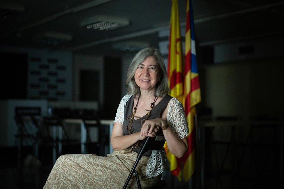 La presidenta de la ANC, Dolors Feliu