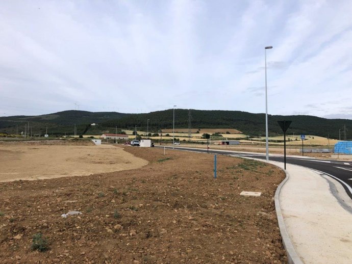 Espacio del polígono industrial de Lumbier.