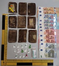 Un detenido por tráfico de drogas tras inspecciones en locales de ocio en Campos, Santanyí y Ses Salines