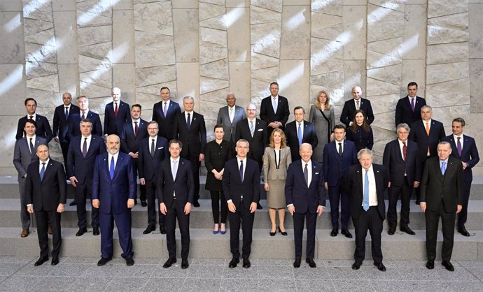 Archivo - Cumbre extraordinaria de líderes de la OTAN en Bruselas
