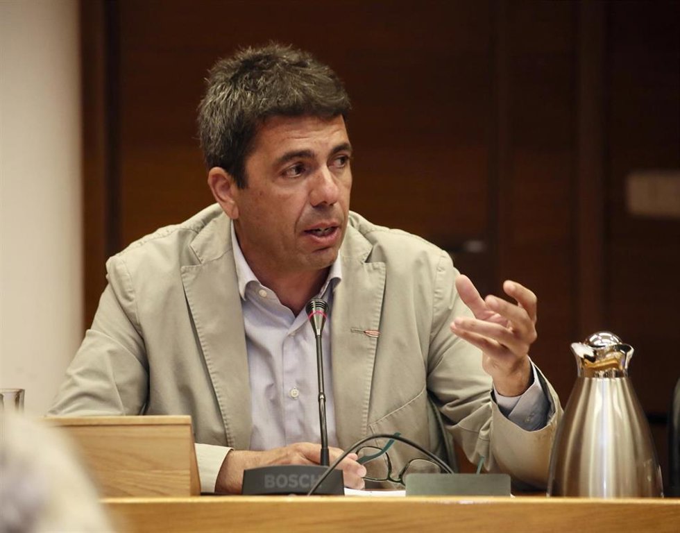 Archivo - El presidente del PPCV, Carlos Mazón