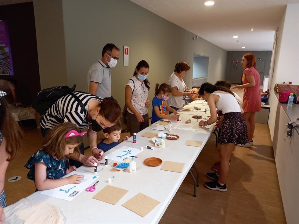 Taller de mosaicos.