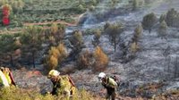 Estabilizado el incendio forestal de Viver y Caudiel