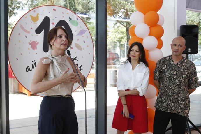 La consejera municipal Carmen Herrarte.