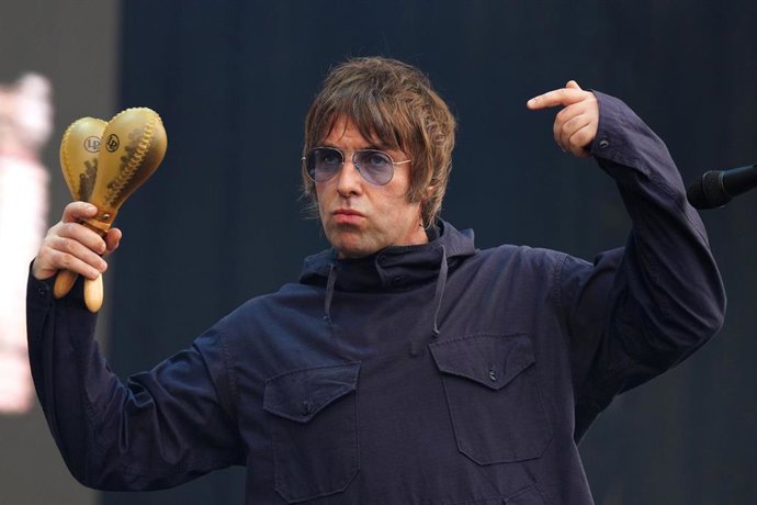 El cantante Liam Gallagher actúa en el festival O Son do Camiño, a 17 de junio de 2022, en Santiago de Compostela