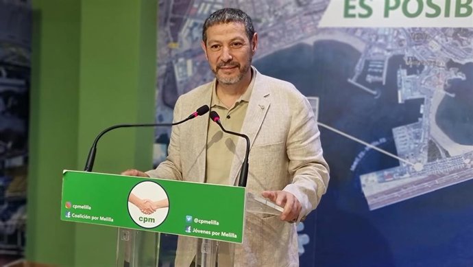 El Presidente De Coalición Por Melilla (CPM), Mustafa Aberchán.
