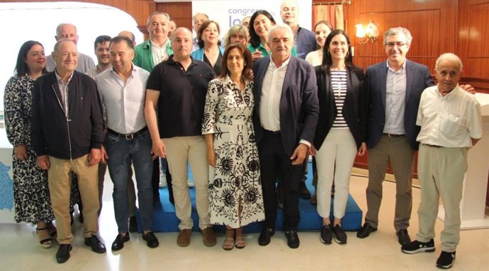 La secretaria xeral del PPdeG, Paula Prado, en el Congreso del PP local de Chantada