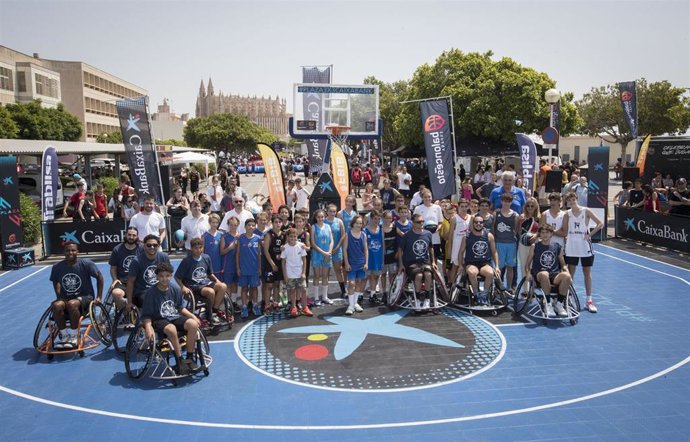 Primer récord del Plaza 3x3 CaixaBank 2022: 200 partidos en Palma