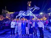 Junta y Chinchilla quieren que el espectáculo 'Ciudad Forjada' sea una jornada de recreación histórica de carácter anual